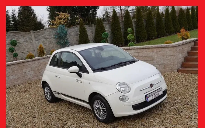 samochody osobowe Fiat 500 cena 21900 przebieg: 133000, rok produkcji 2010 z Osieczna